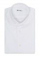 Camicia in cotone popeline unito