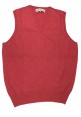 Gilet in lambswool con scollo a V