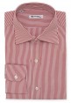 Shirts striped poplin