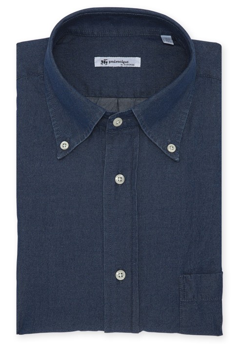 Camicia Chambray Unito