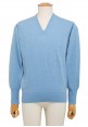 Pullover Lambswool 1 filo scollo a V