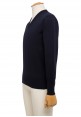 Pullover Lambswool 1 filo scollo a V