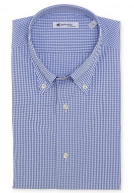 Camicia cotone quadretto vichy