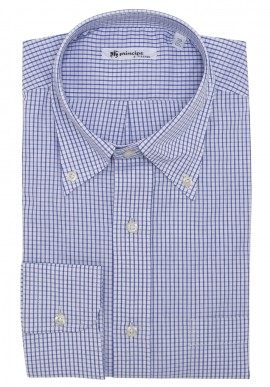 Camicia cotone finestrato