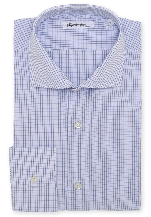 Camicia cotone quadrettato