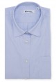 Camicia cotone fil a fil unito