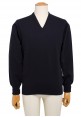 Pullover cashmere scollo a V