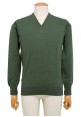 Pullover cashmere scollo a V