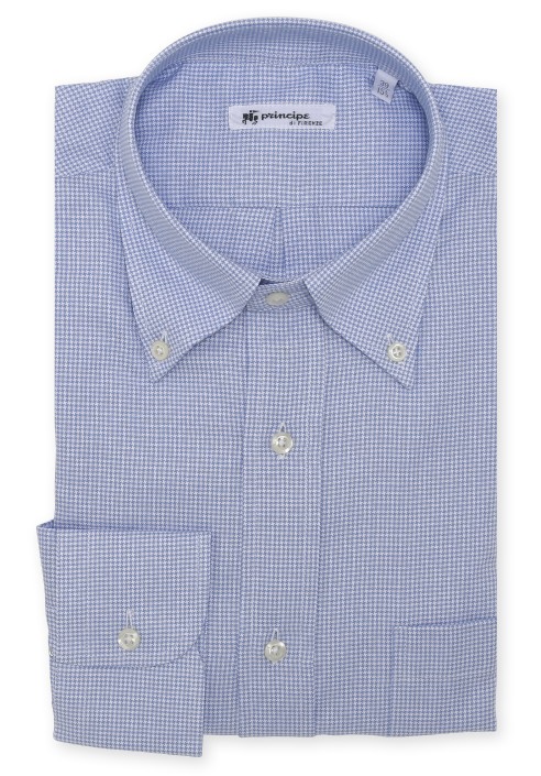 Camicia cotone oxford quadro