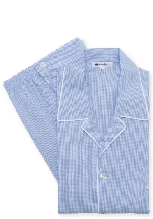 Pigiama cotone quadretto