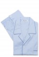 Pigiama cotone twill unito