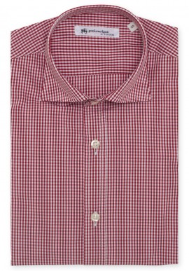 Camicia cotone quadretto vichy