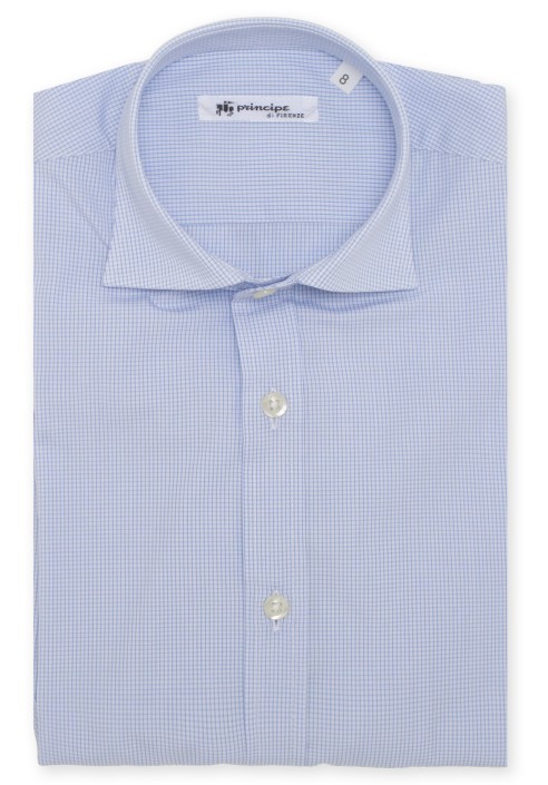 Camicia cotone quadretto