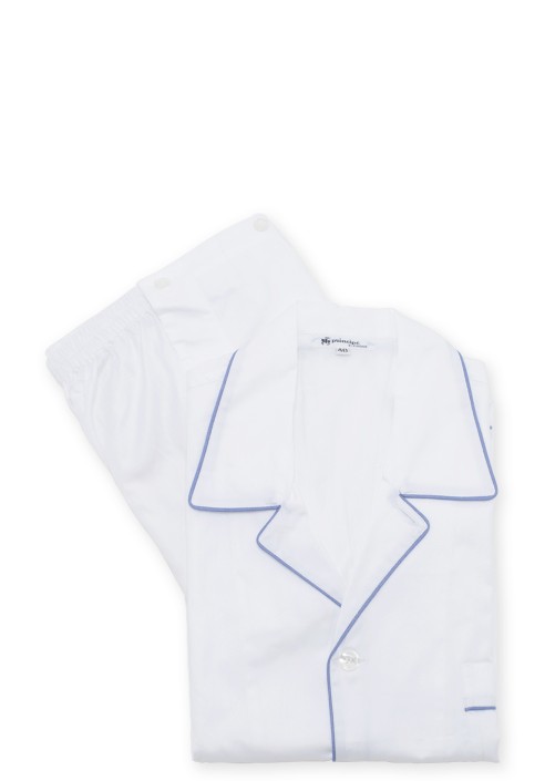 Pigiama cotone twill unito