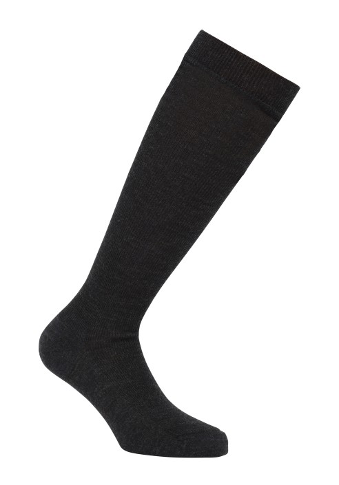 Calzino lungo lana unito