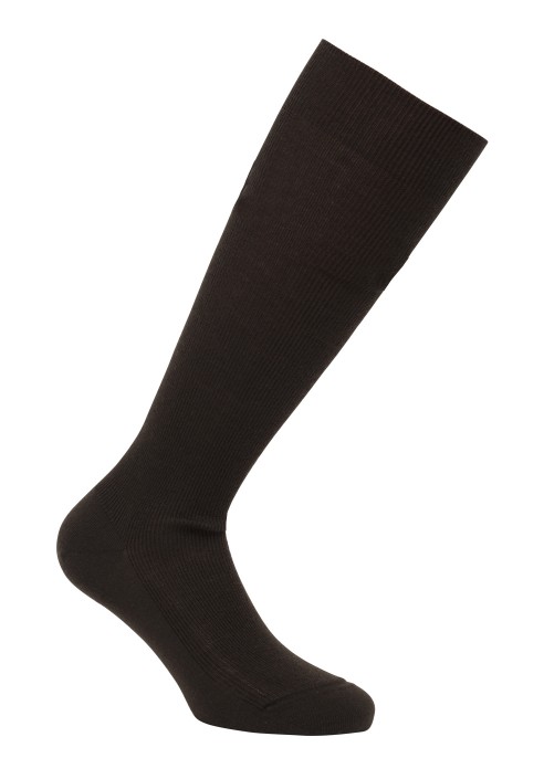 Calzino lungo lana unito