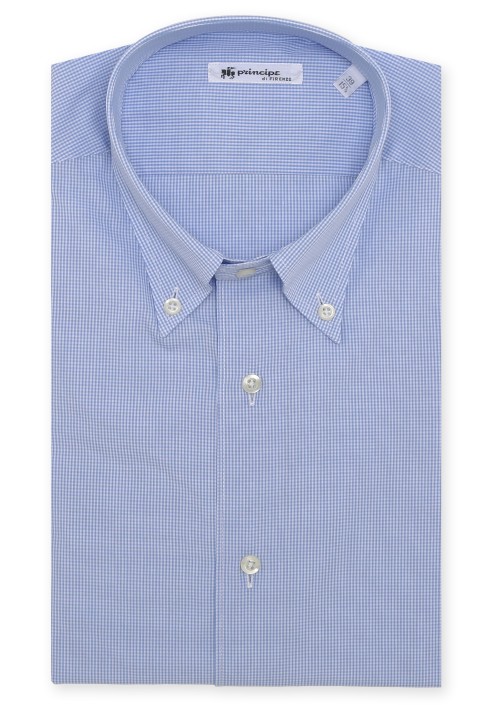 Camicia cotone quadretto