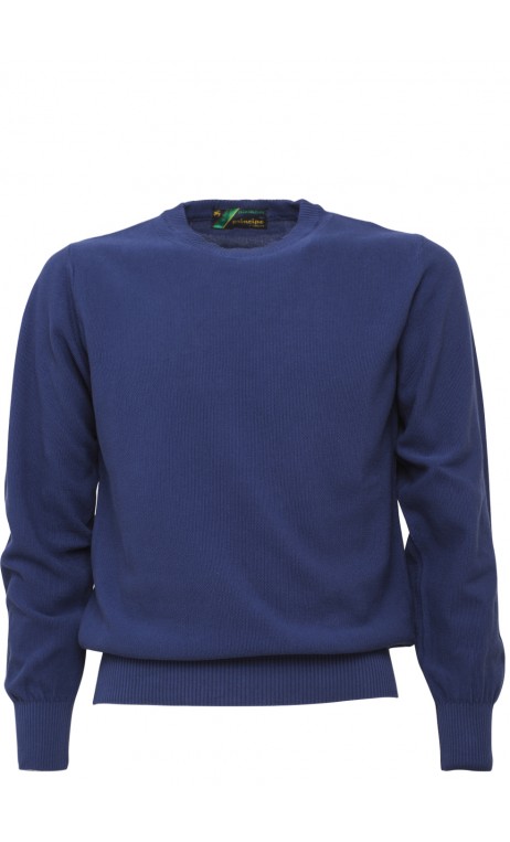 Pullover rounded neck