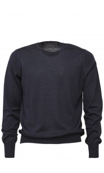Pullover rounded neck