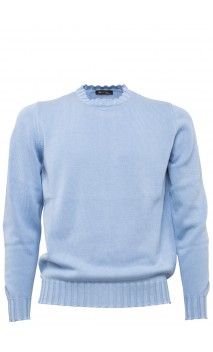 Pullover rounded neck