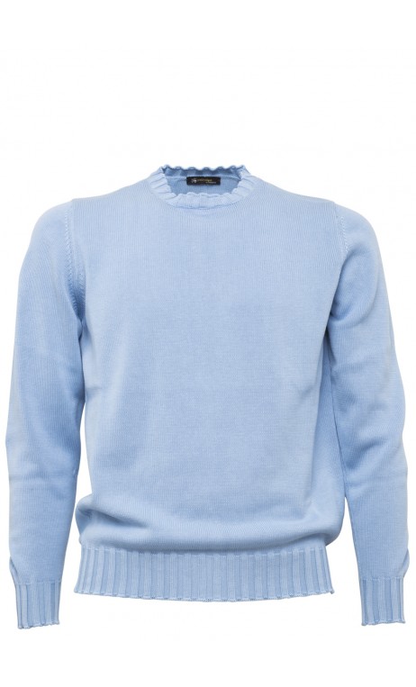 Pullover rounded neck