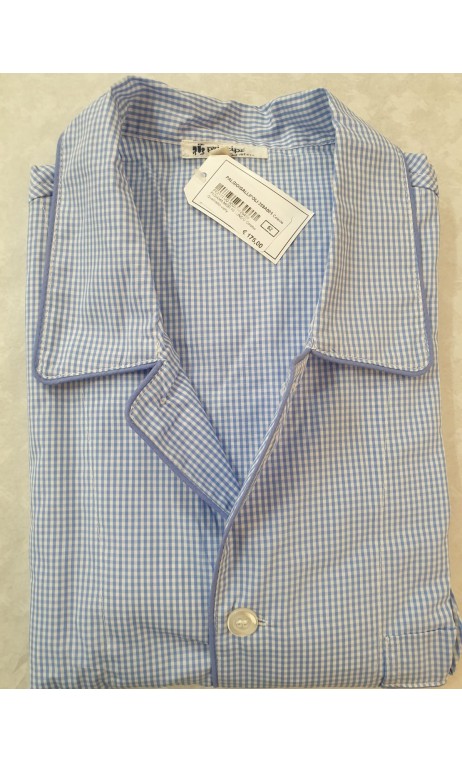 Pigiama cotone quadretto vichy