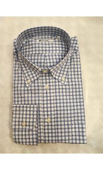 Camicia cotone finestrato