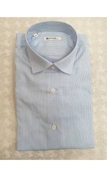Camicia popeline quadretto