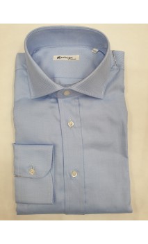 Camicia cotone twill diagonale