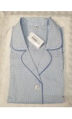 Pigiama donna cotone pois