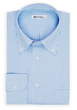 Checked poplin shirts