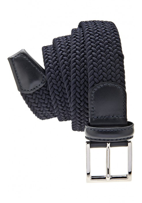 Elastic tubolar weaved belt