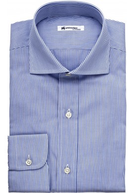 Shirts striped poplin